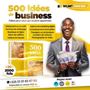 500 idées de business rentables en 2025